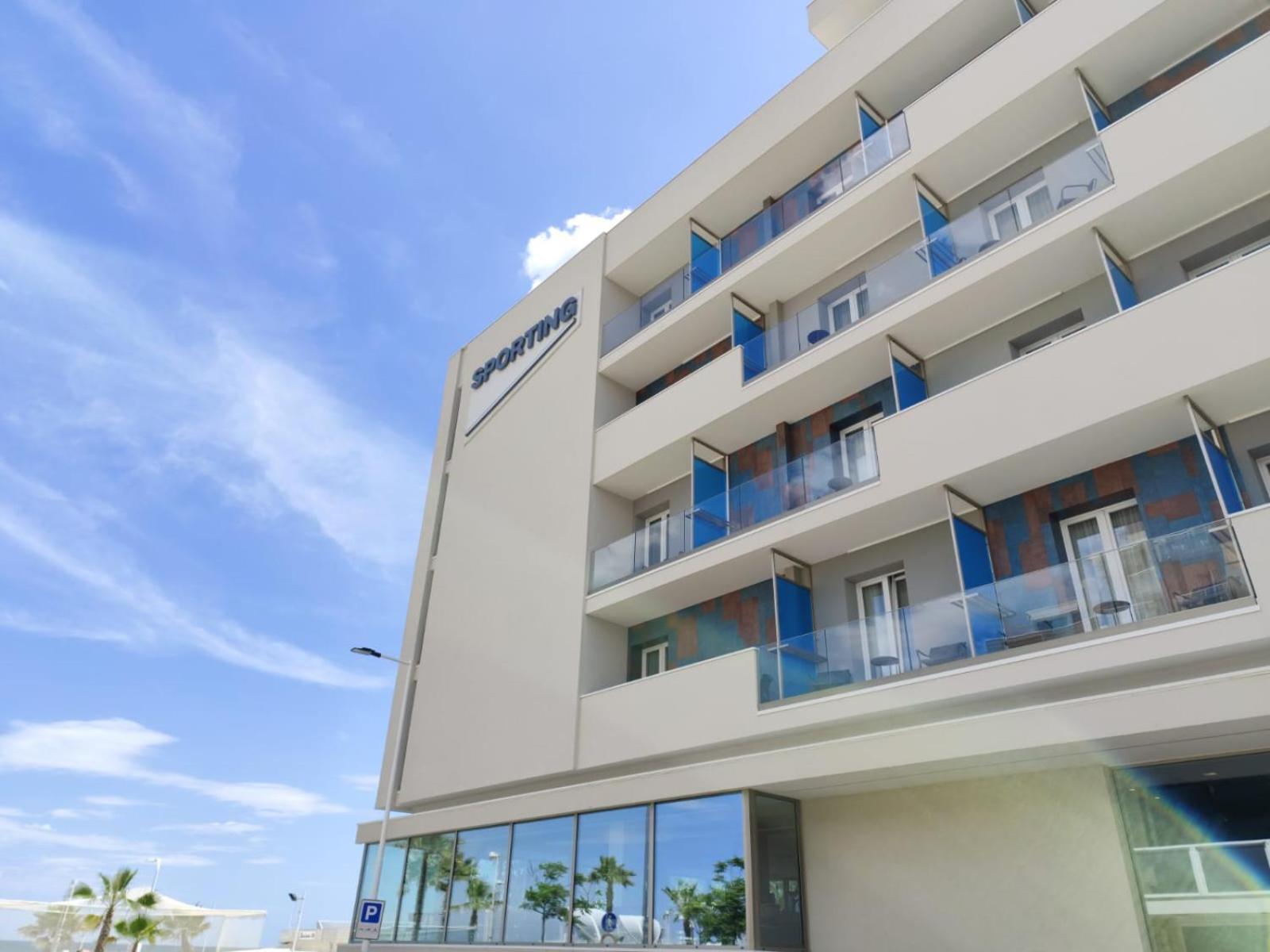 Hotel Sporting Riccione Exterior foto
