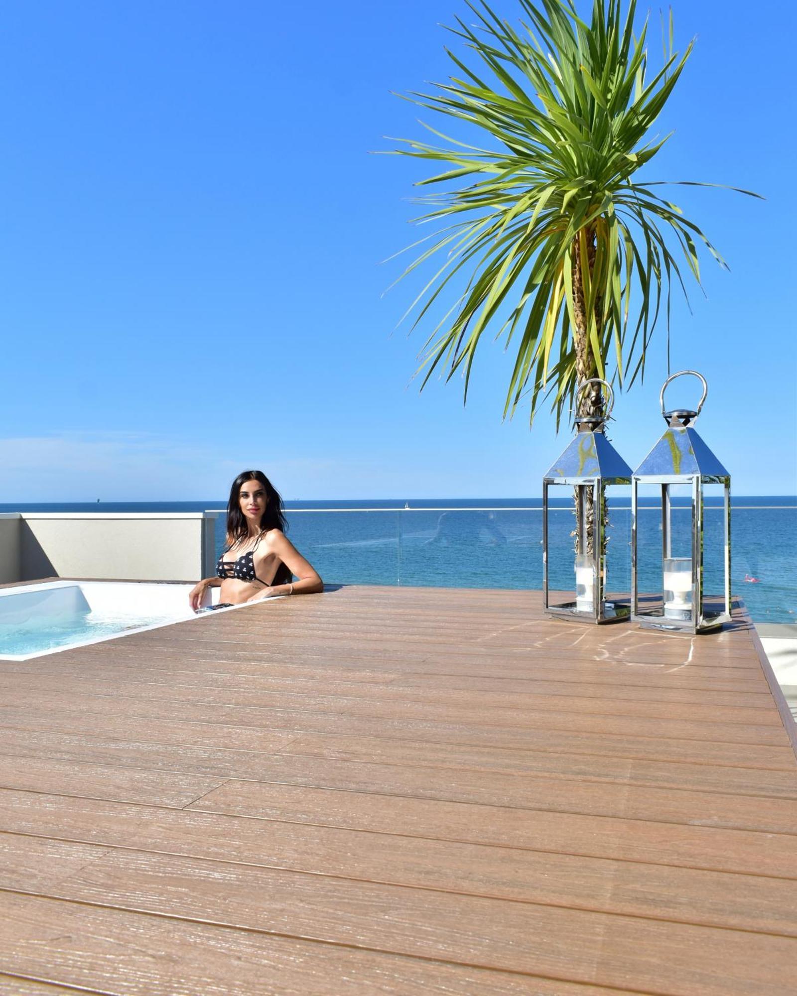 Hotel Sporting Riccione Exterior foto